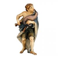 Shepherd with bagpipes for Nativity Scene