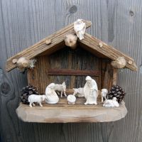 Vianocny Betlehem -Dreveny betlehem  - Figurky do Betlehema - Zvierata do Betlehema