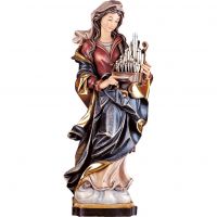 Svätá Cecília drevená socha