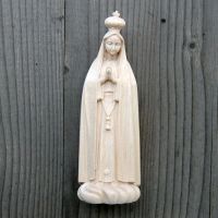 Panna Mária Fatimská drevena soska