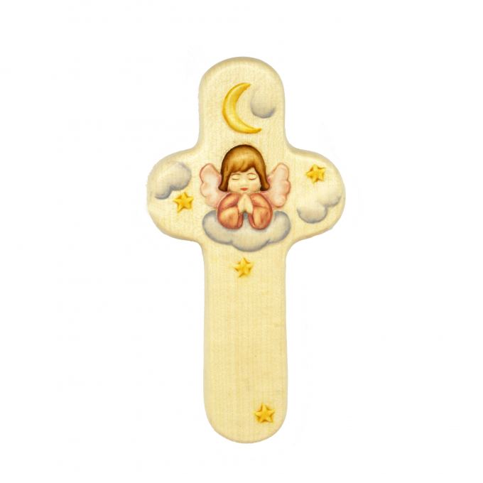 Detský kríž s modliacim anjelikom