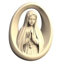 Reliéf Panna Mária Fatimská