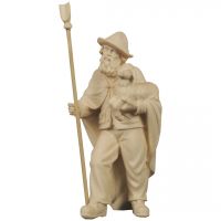 Pastier s lopatou drevená figúrka soška do Betlehema