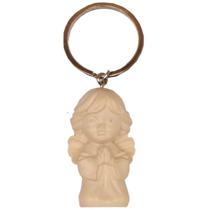 Drevená kľúčenka Slnečný anjel