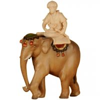 Slon (bez jazdca) drevená soška figúrka zvieratá do Betlehema