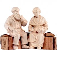 Babka sediaca na kmeni