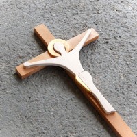 Modern Wooden Wall Cross