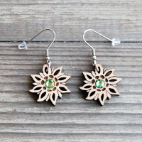 Drevené náušnice - Plesnivec