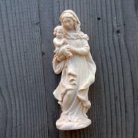 Virgin Mary and Jesus statue- Baroque