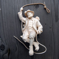 Mountain Climber with Lantern