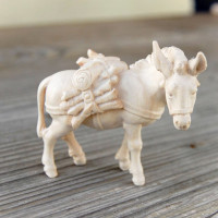 Nativity Animals - Donkey with Luggage - Baroque