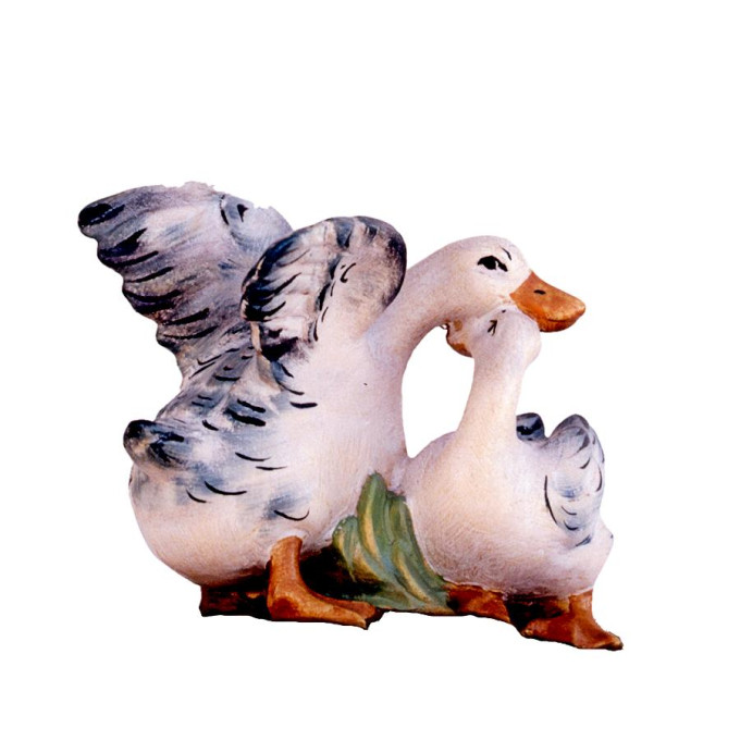 Nativity Animals - Pair of Geese - Baroque