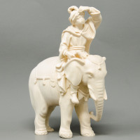 Elephant with Servant - Baroque