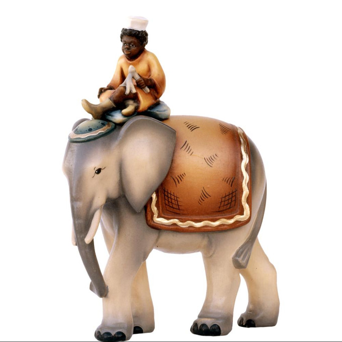 Elephant with Bellboy - Modern