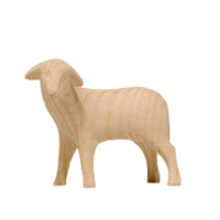 Animals for nativity scene - Standing Sheep - Romanesque