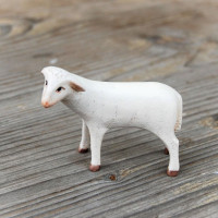 Animals for nativity scene - Standing Sheep - Romanesque