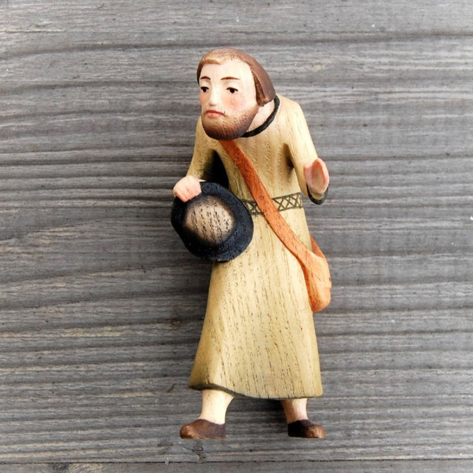 Shepherd in a hat - Romanesque