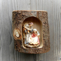 Svätá rodina v dreve