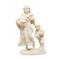 Shepherdess and Child - Traditional