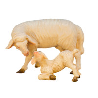 Nativity Animals - Sheep with Lamb - Traditional