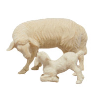 Nativity Animals - Sheep with Lamb - Traditional