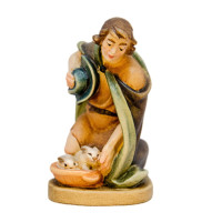 Shepherd with Rabbits - Traditional