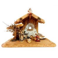 Tradičný drevený Betlehem