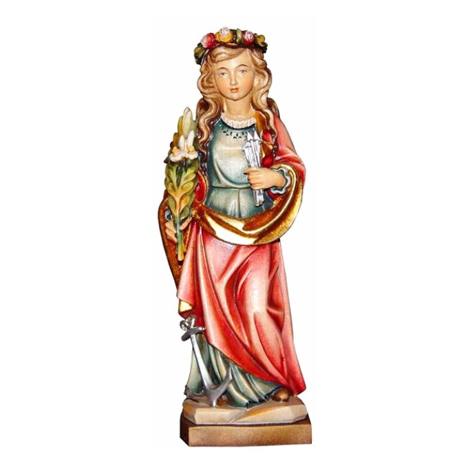 Saint Philomena wooden statue