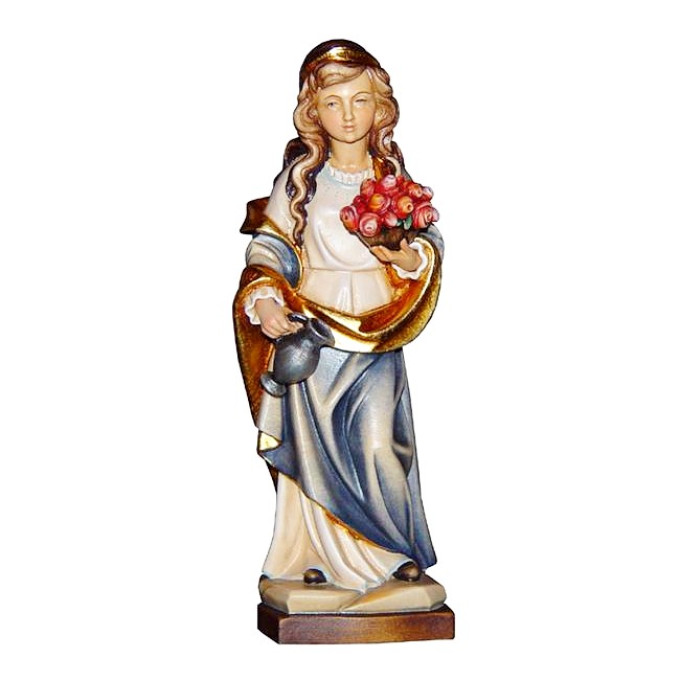 Saint Elisabeth wooden statue