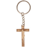 Keyring  - Crucifix baroque style