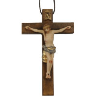 Keyring  - Crucifix baroque style