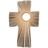 Wooden Trinity Cross