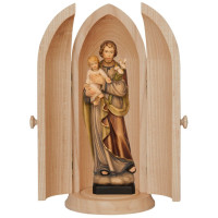Saint Joseph with child in Niche
