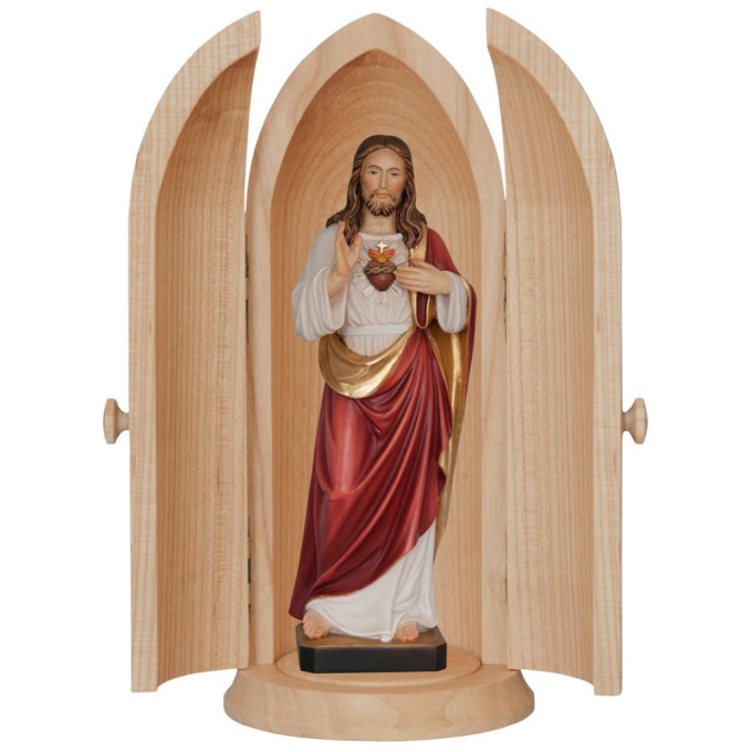 Sacred Heart of Jesus in Niche