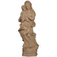 Madonna standing on  a cloud