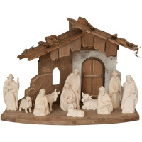 Morning Star Nativity Set -Stable and 10 figurines