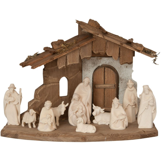 Morning Star Nativity Set -Stable and 10 figurines