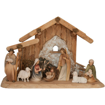 Morning Star Nativity Set -Stable and 9 figurines