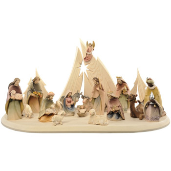 Morning Star Nativity Set -Stable and 17 figurines