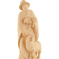 Shepherd with salt sheep and lamb - Morning Star