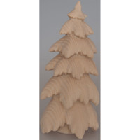 Wooden Fir Tree - Morning Star