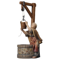 Žena pri studni - Ľudový