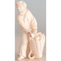 Shepherd with basket of bread - Folk