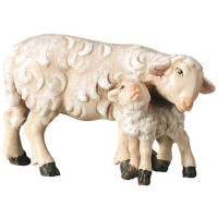 Standing Sheep with Lamb - Folk