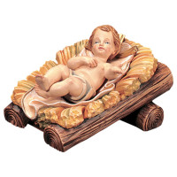 Baby Jesus in cradle