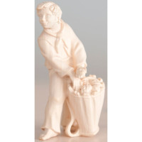 Shepherd with basket of bread Tyrolean