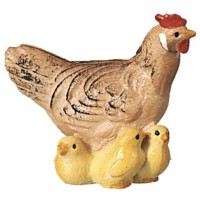 Hen with chicks - Tyrolean