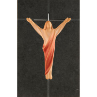 Vzkriesený Kristus na tmavej bridlici