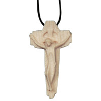 Modern Crucifix pendant necklace