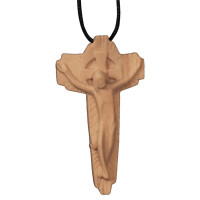 Modern Crucifix pendant necklace